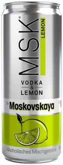 MSK Vodka & Lemon von Moskovskaya im aktuellen REWE Prospekt für 1,99 €